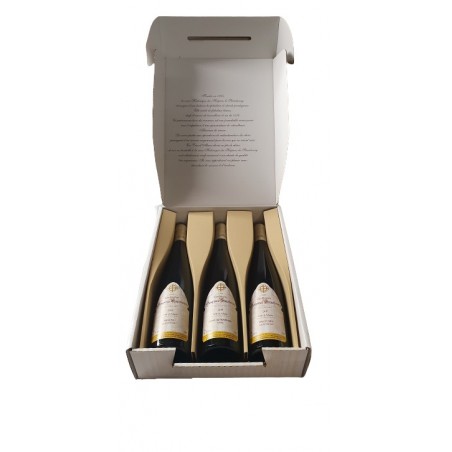 Coffret Hospices de Strasbourg 3 bouteilles Coffret Hospices de Strasbourg 3 bouteilles