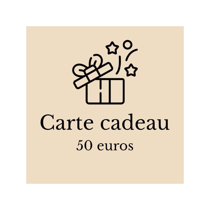Gift card 50€
