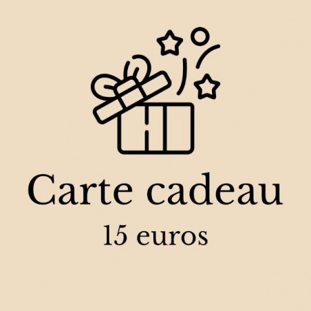 Carte cadeau Carte Cadeau 15€