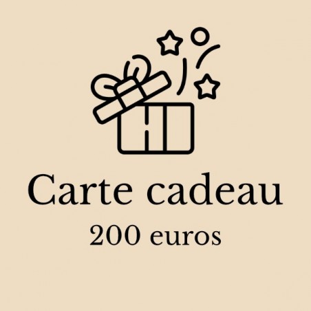 Carte cadeau Carte Cadeau 200€